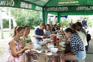 Триполье и затопленная церковь под Ржищевом